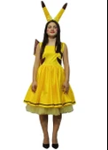 Yetişkin Bayan Pikachu Kostümü thumbnail 2