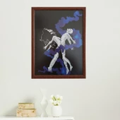 Duman İçinde Dans Çerçeveli Poster Tablo thumbnail 6