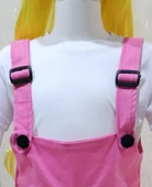 Bahçıvan Tulum ve Şapka Set Pembe thumbnail 5