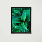 Yapraklar Çerçeveli Poster Tablo thumbnail 6