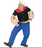 Yetişkin Temel Reis Kostümü Model-2 thumbnail 2