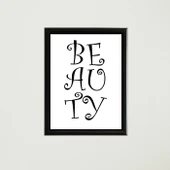 Beauty Çerçeveli Poster Tablo thumbnail 2