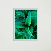 Yapraklar Çerçeveli Poster Tablo thumbnail 1
