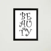 Beauty Çerçeveli Poster Tablo thumbnail 6