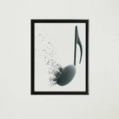 Nota Çerçeveli Poster Tablo thumbnail 2