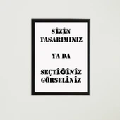 Özel Baskı Çerçeveli Poster Tablo thumbnail 2
