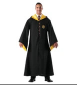 Harry Potter Hufflepuff Kostümü Yetişkin thumbnail 3