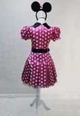 Yetişkin Minnie Mouse Kostümü Pembe thumbnail 3