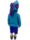 Kapüşonlu Cosplay Leon Shark Kostümü thumbnail 4