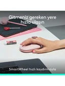 Logitech Pop Icon Combo 920-013077 Pembe Kablosuz Klavye Mouse Seti thumbnail 3