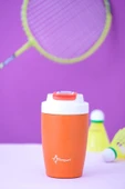 Penguen-3047 Turuncu Pipetli Mug Termos 400ml thumbnail 2