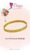 Çocuk Taşlı Çelik Kelepçe Sns003 thumbnail 1