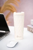 Penguen-3025 Krem Mug Termos 500ml thumbnail 4