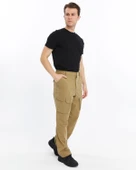 Mapamyumco Quick Dry Cargo Trekking Erkek Pantolon-BEJ thumbnail 2