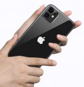 iPhone 11 Kılıf Gbox Matte Electroplated Silikon thumbnail 2