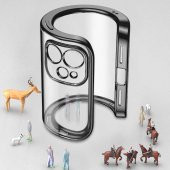 iPhone 11 Kılıf Gbox Matte Electroplated Silikon thumbnail 6