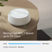 TP-LINK DECO BE25 BE3600 WIFI7 MESH ROUTER 2-li paket thumbnail 4