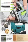 Assur 800 W Devir Ayarlı Dekupaj Testere Makinası thumbnail 4