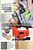 Assur 800 W Devir Ayarlı Dekupaj Testere Makinası thumbnail 3