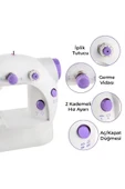Mini Pedallı Sewing Dikiş Makinesi Ev Tipi thumbnail 2