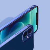 iPhone 12 Pro Kılıf Gbox Matte Electroplated Silikon thumbnail 2