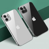 iPhone 12 Pro Kılıf Gbox Matte Electroplated Silikon thumbnail 4