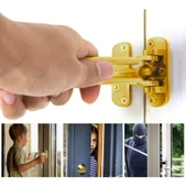 Zhltools Çelik Kapı Emniyet Kelepçesi GOLD Beckett thumbnail 4