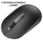 HOCO GM14 Platinium 1200dPi 2.4G Bluetooth Kablosuz Optik Mouse thumbnail 3