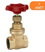 4 Adet ECA 1/2 Şiber Valf 601003001 thumbnail 1