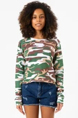 Kamuflaj Ekstra Uzunkol Sweatshirt thumbnail 1
