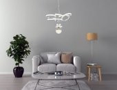 Eray Aydınlatma 9278-40 Led Krom Avize thumbnail 2