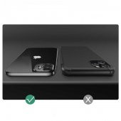 iPhone 12 Pro Max Kılıf Gbox Matte Electroplated Silikon thumbnail 5