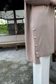 Sevda Triko Tunik Bej thumbnail 4