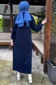 Ecem Triko Elbise Lacivert thumbnail 9