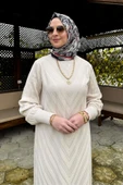 Yağmur Triko Elbise Taş thumbnail 3