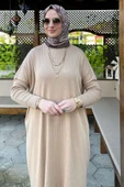 Dora Triko Tunik Bej thumbnail 3