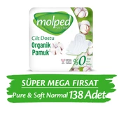 Molped Pure&Soft Normal Süper Mega Paket 138 Adet thumbnail 1