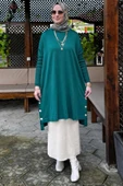 Sevda Triko Tunik Zümrüt thumbnail 3