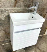 Beta Plus Beyaz Banyo Dolabı Alt Modül 45 cm thumbnail 1