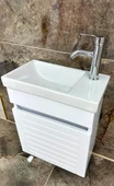 Beta Plus Beyaz Banyo Dolabı Alt Modül 45 cm thumbnail 3