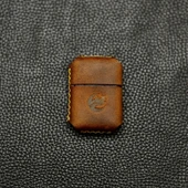 Deri Zippo Kılıfı-Baskılı thumbnail 4