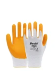 Beybi  Pn3 Sarı Polyester Örme Nitril Iş Eldiveni 9 No 12 Çift thumbnail 1