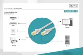 Digitus Zırhlı Patch Kablo Cat6A Gri (3m) thumbnail 2