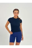 Fitted/vücuda Oturan Crop T-shirt thumbnail 1