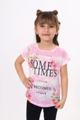 Toontoy Kız Çocuk Sometimes Baskılı Tişört thumbnail 6