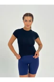 Fitted/vücuda Oturan Crop T-shirt thumbnail 5