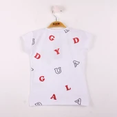 Kız Çocuk Tişört Uğur Böceği Nakışlı thumbnail 4