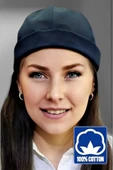 Unisex %100 Pamuklu Docker Şapka thumbnail 1
