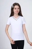 Toontoy Kız Çocuk Okul Tişört thumbnail 9