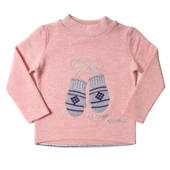 Toontoy Kız Çocuk Sweatshirt Eldiven Nakışlı thumbnail 9